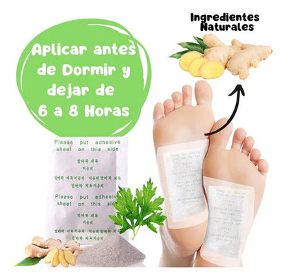 Kinoki Detox™ - Parches de limpieza de toxinas (Pack x10 Unidades)